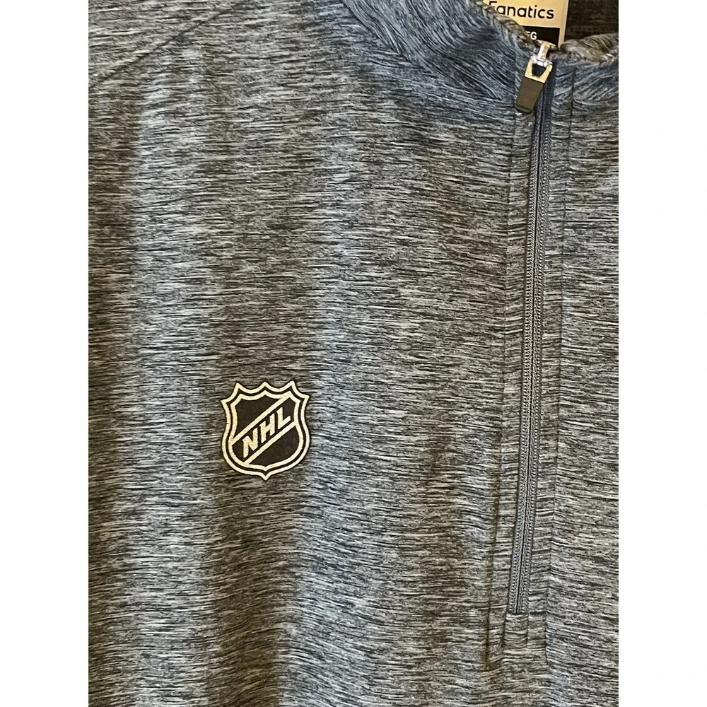 Men's 2XL NWOT‎ New Jersey Devils Fanatics Authentic Pro Rink 1/4 Zip Jacket